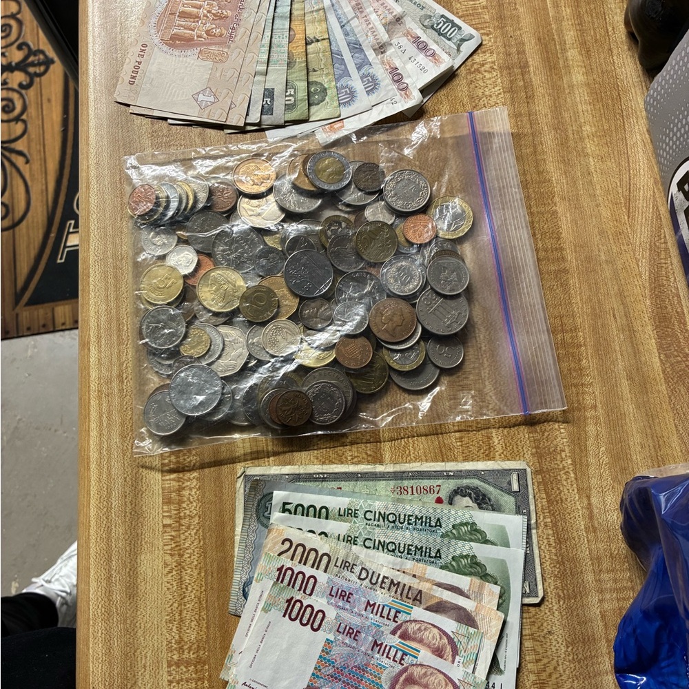 Assorted Foreign Currency Collection